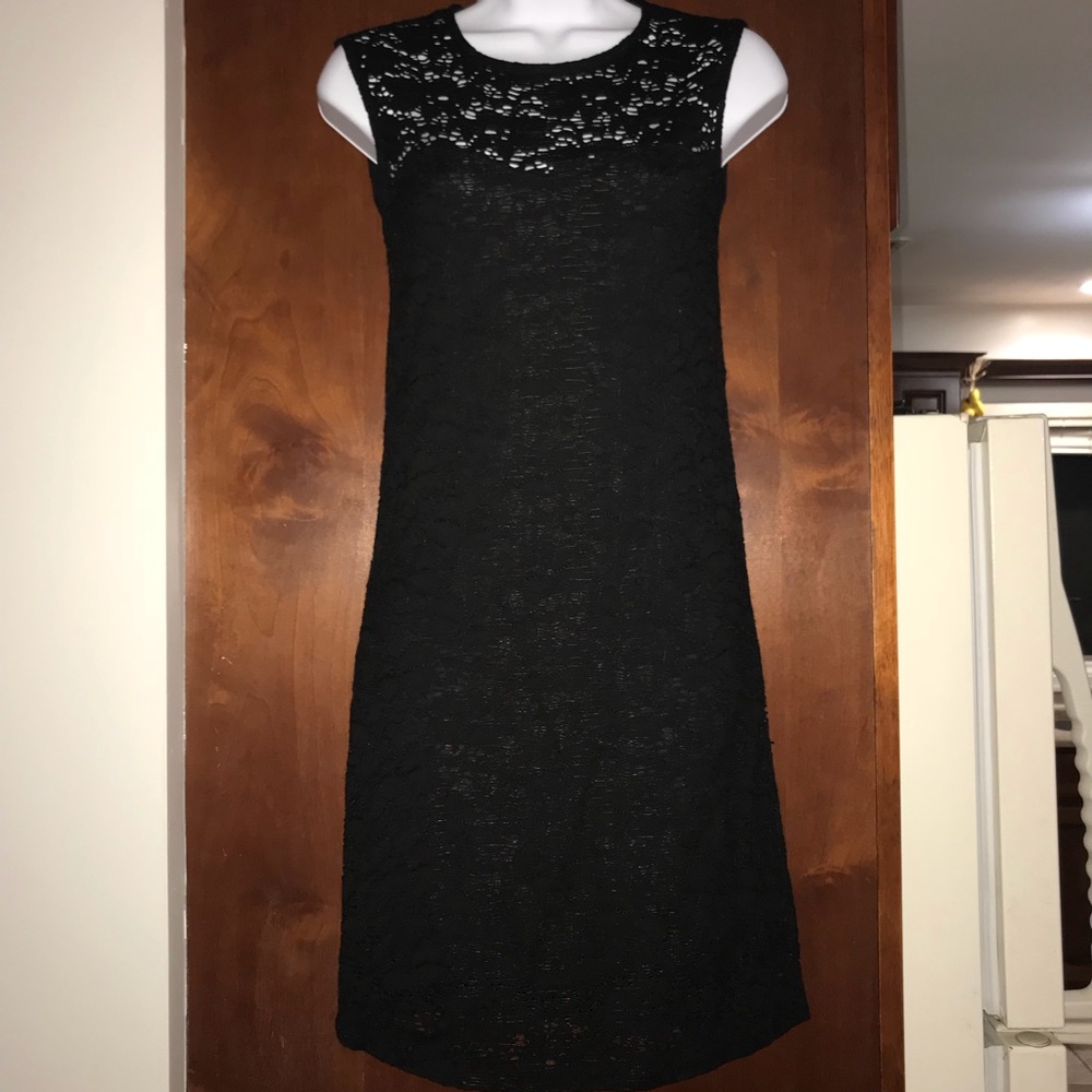 black dress